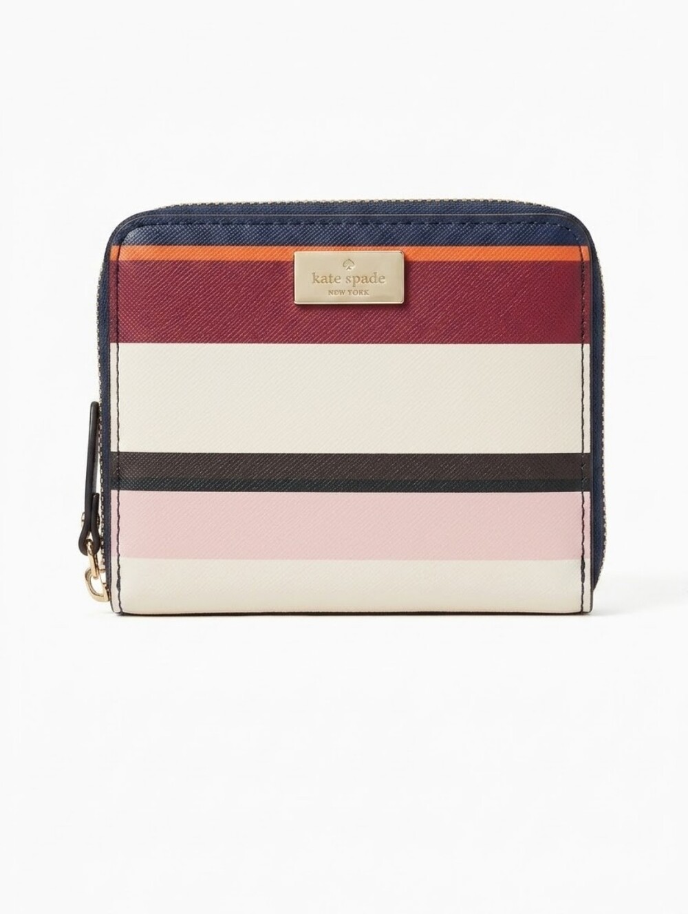 kate spade Striped Zip Wallet - Multi Color